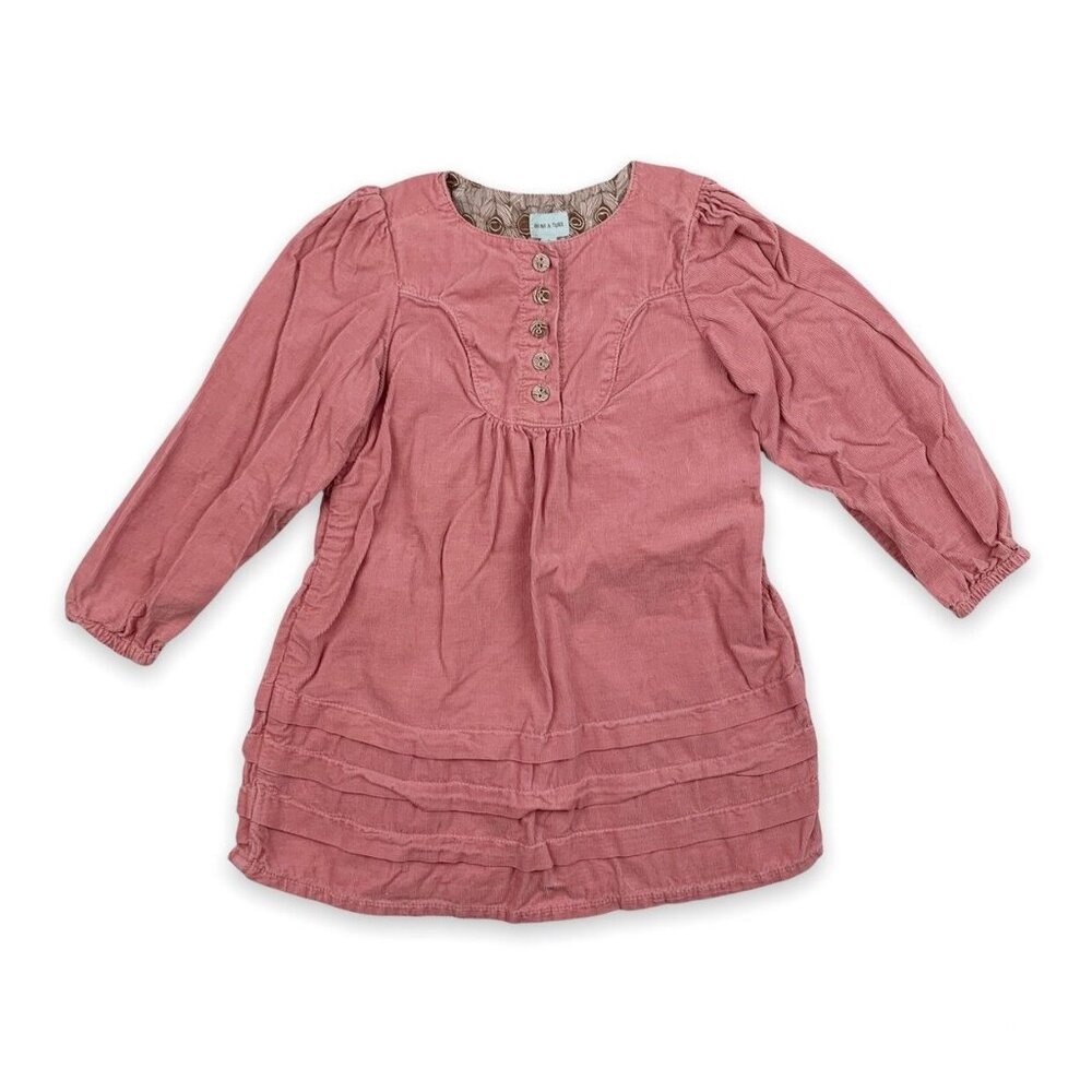 Mini A Ture Fine Corduroy Dress